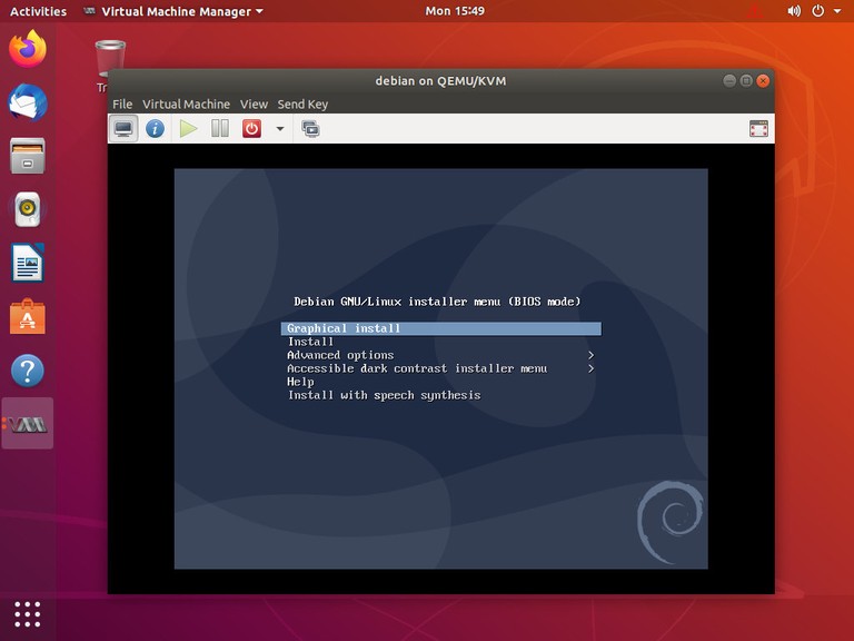 Virtual Machine Install