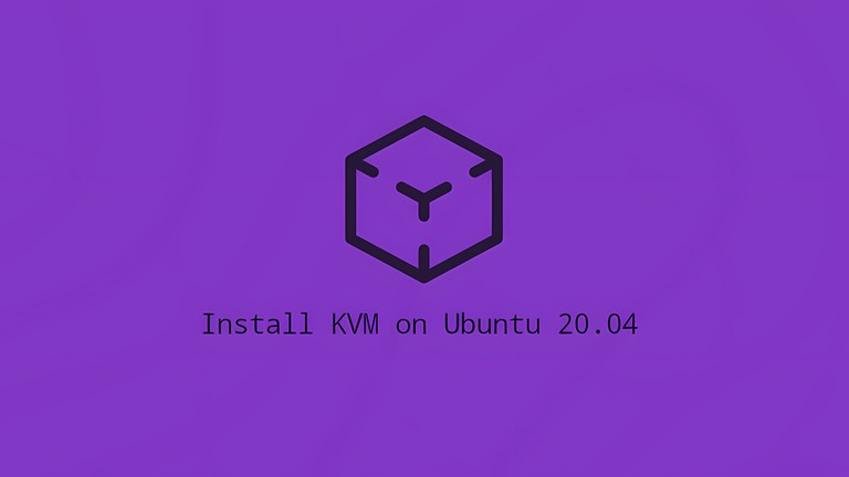 Install Kvm on Ubuntu 20.04