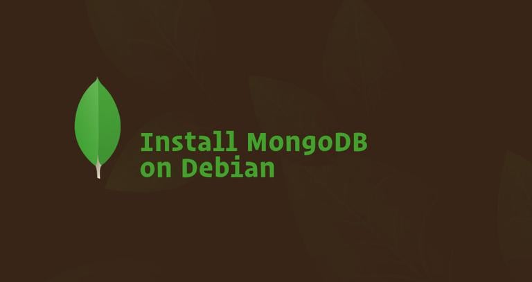 Install MongoDB on Debian 9