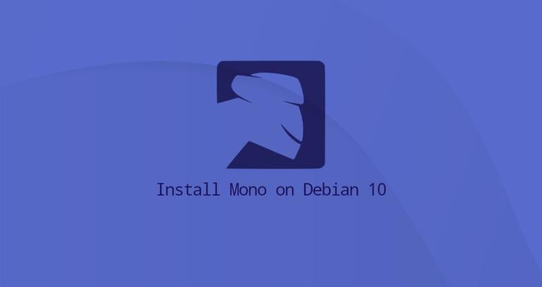 Install Mono on Debian