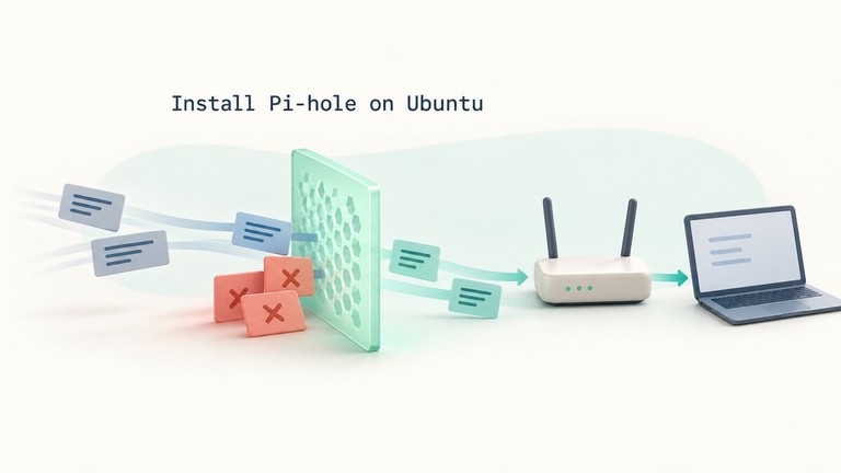 Pi-hole filtering unwanted DNS requests before they reach devices on a home network
