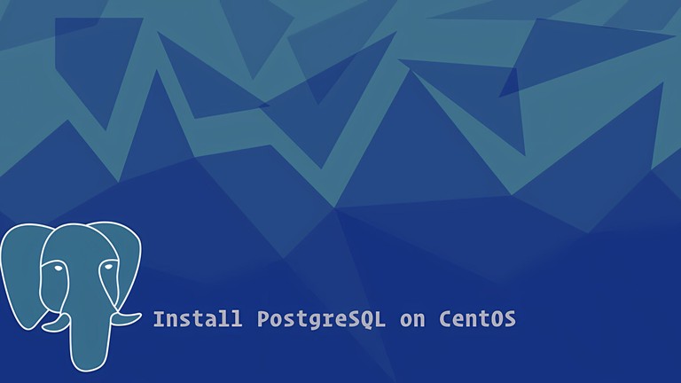 Install PostgreSQL on CentOS 7