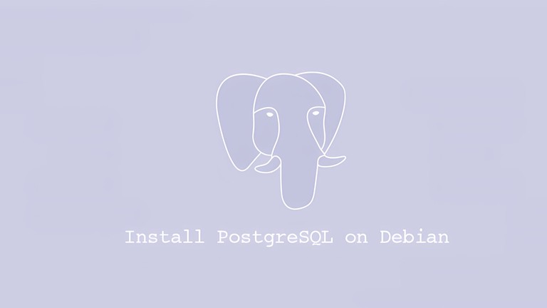 Install PostgreSQL on Debian 10