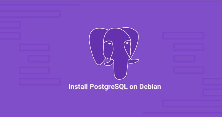 Install PostgreSQL on Debian 9