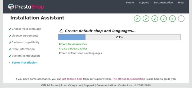 Install PrestaShop Assistant