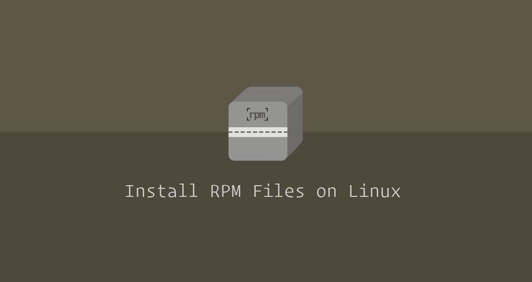 Install RPM Packages