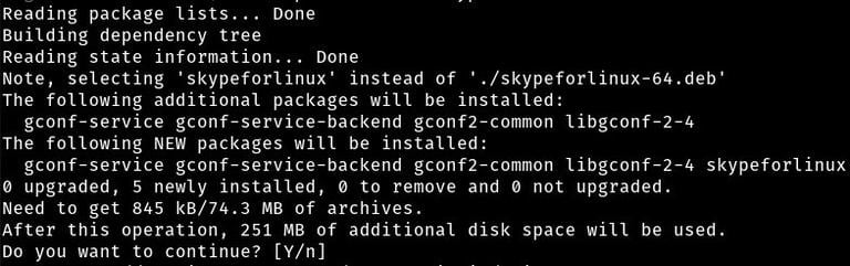 Ubuntu Install Skype