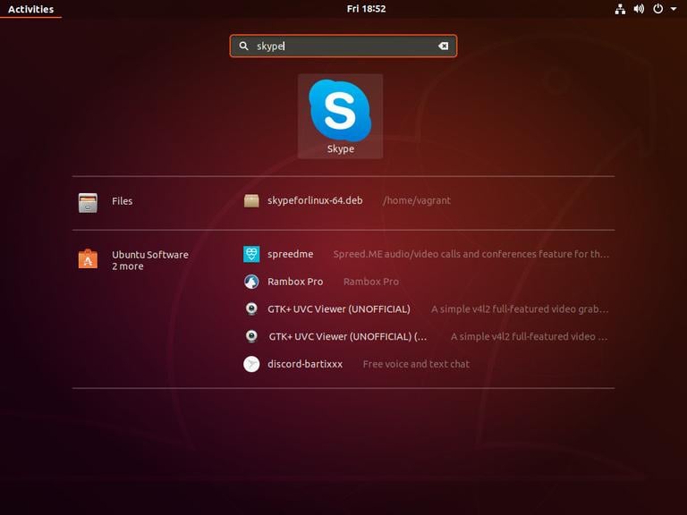 Ubuntu Open Skype