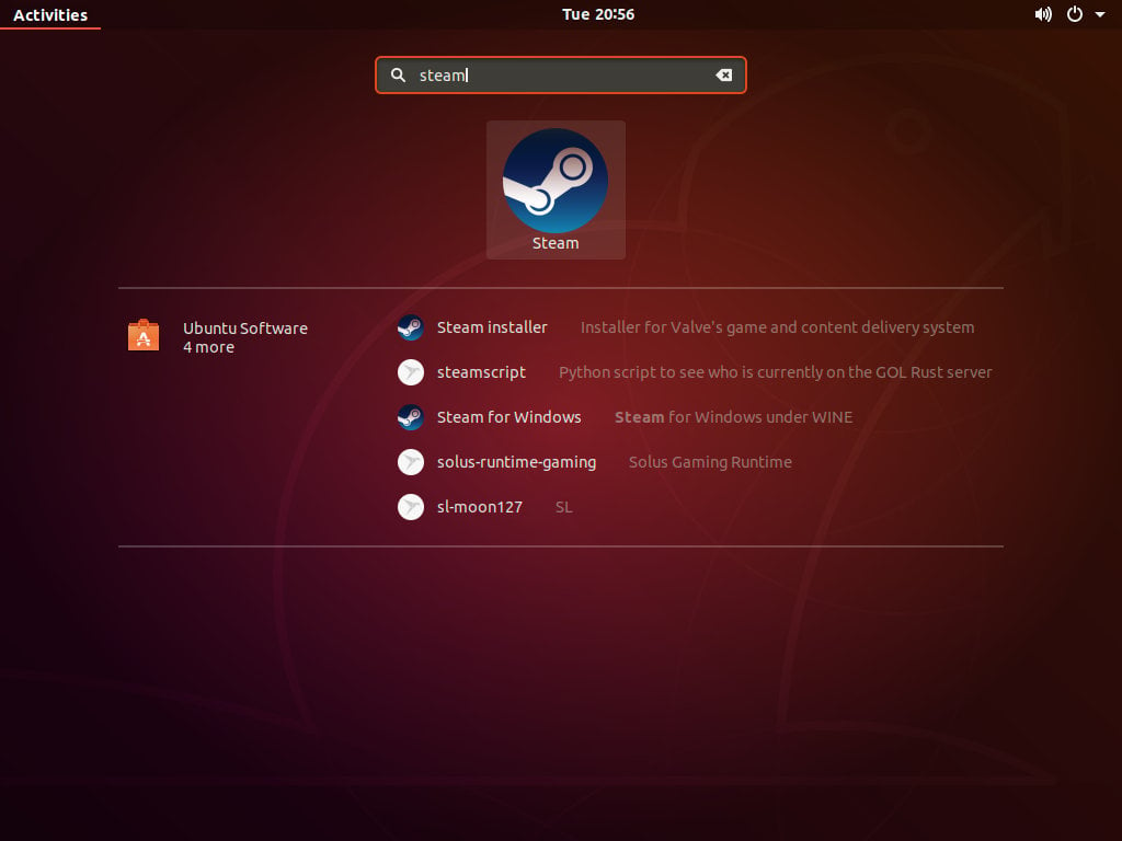 steam for linux ubuntu