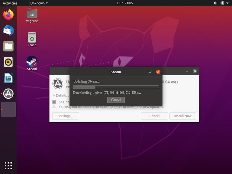 Ubuntu steam ошибка сегментирования