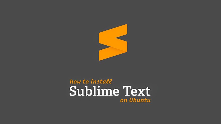 How to install Sublime Text 3 on Ubuntu 18.04