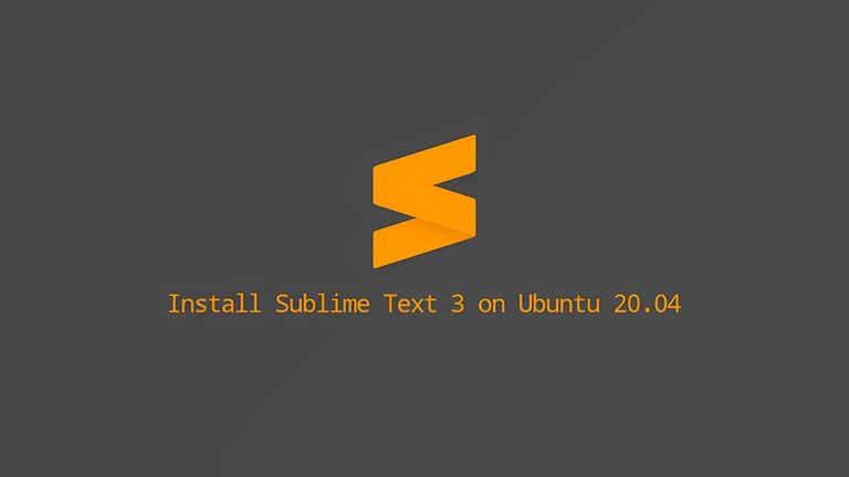How to install Sublime Text 3 on Ubuntu 20.04