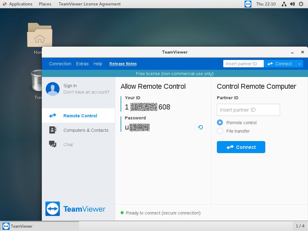 start teamviewer without annoying update notive