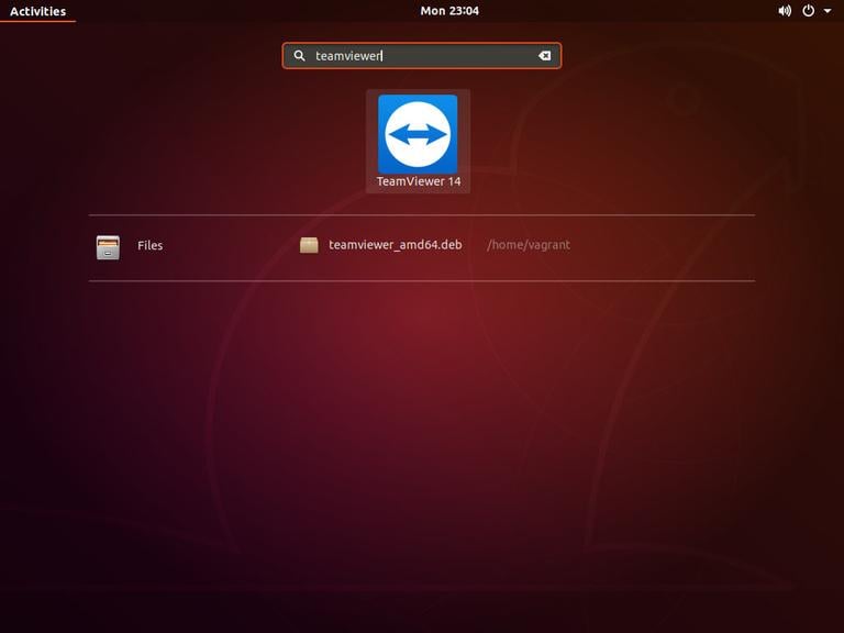 Ubuntu Open TeamViewer