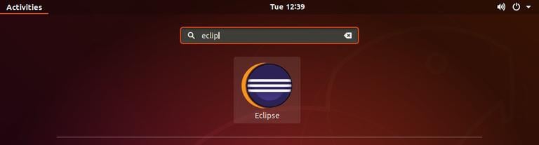 Ubuntu Eclipse Start
