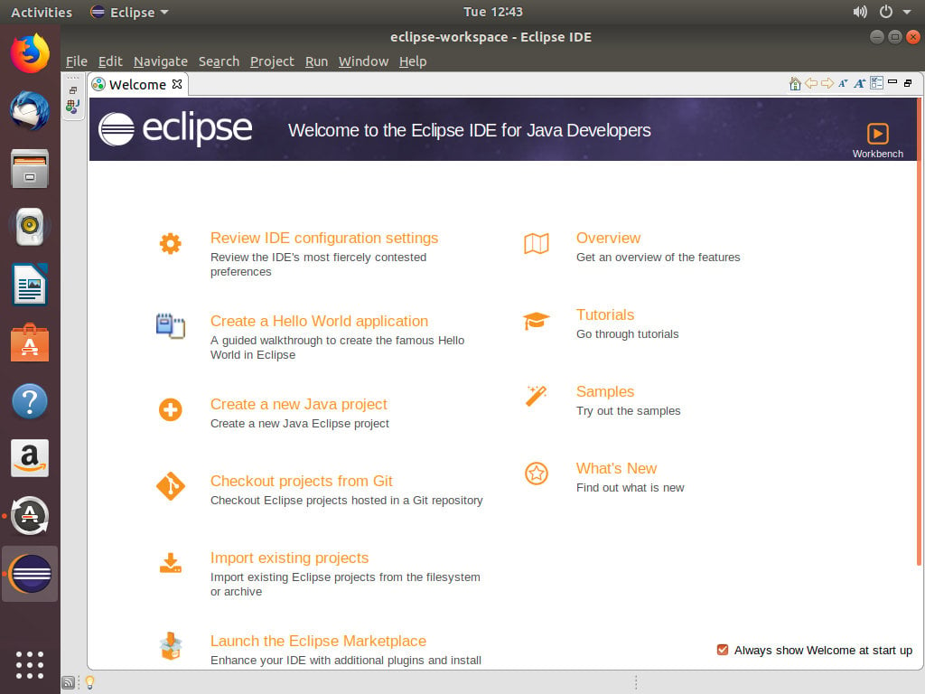 eclipse su ubuntu