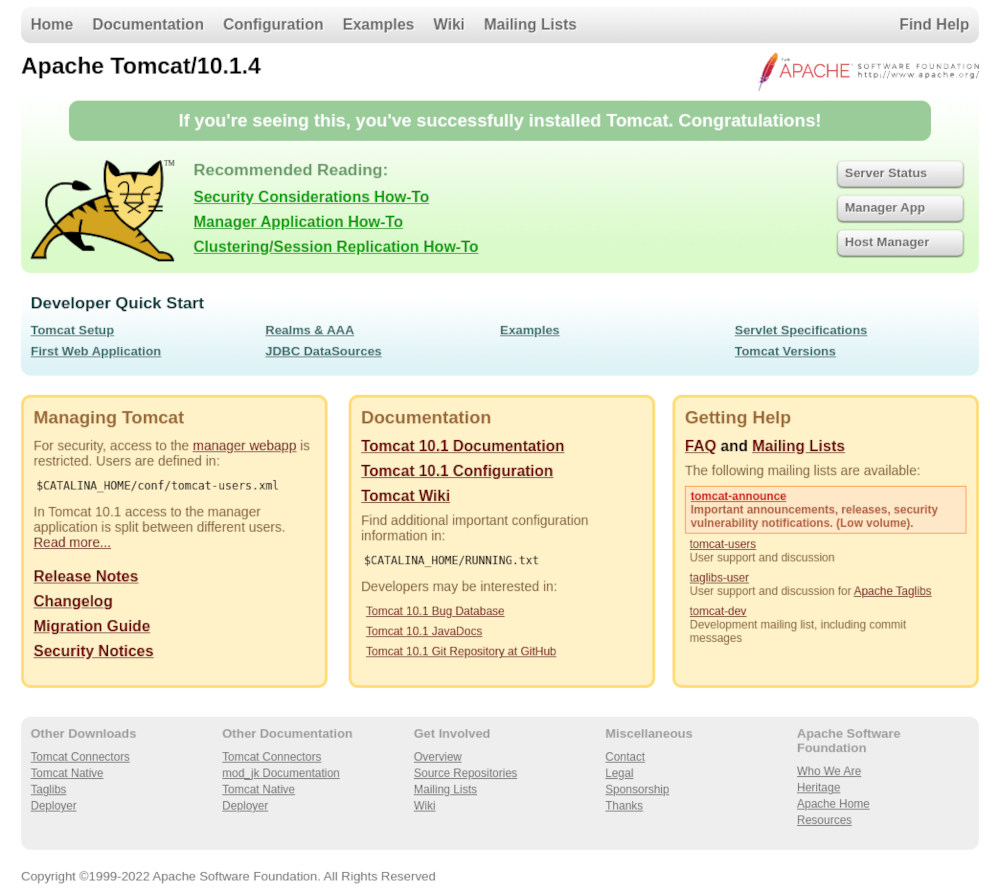 How to Install Tomcat 10 on Ubuntu 22.04 | Linuxize