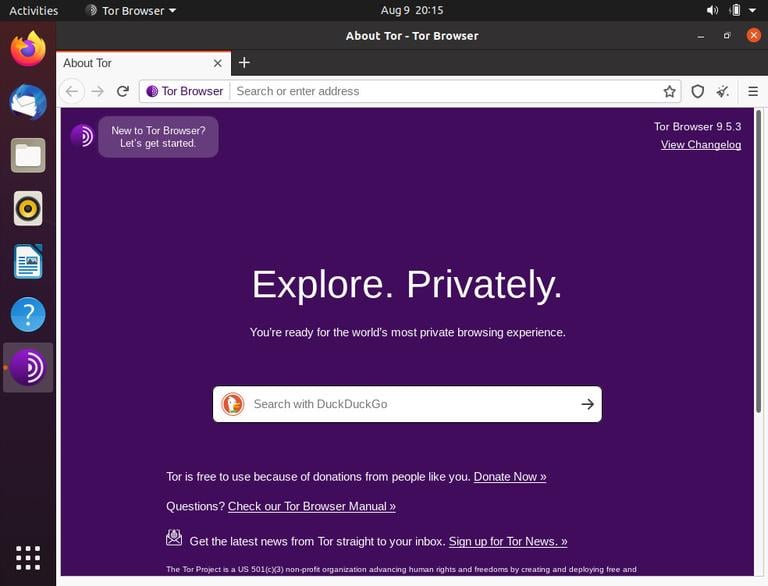 tor browser ubuntu