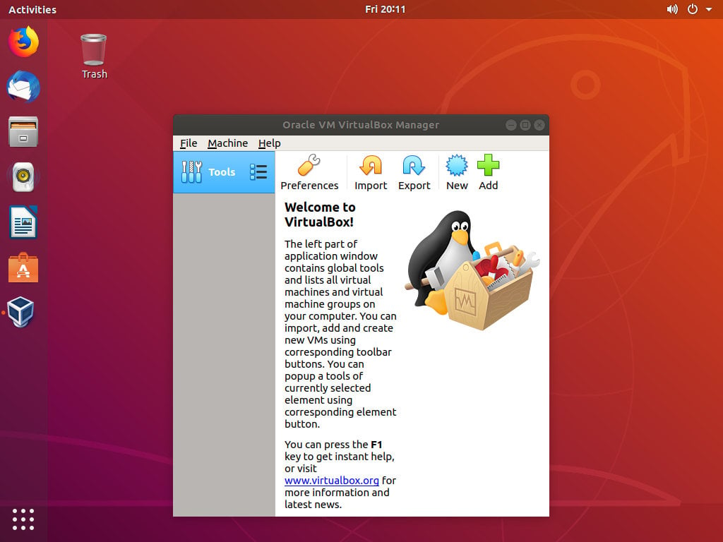 virtualbox ubuntu