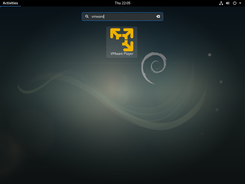 vmware workstation debian download