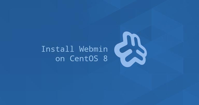 Install Webmin on CentOS 8