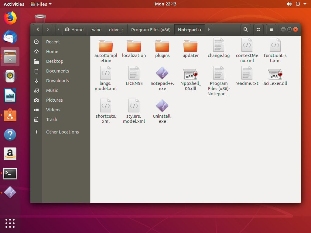 Не запускается notepad ubuntu