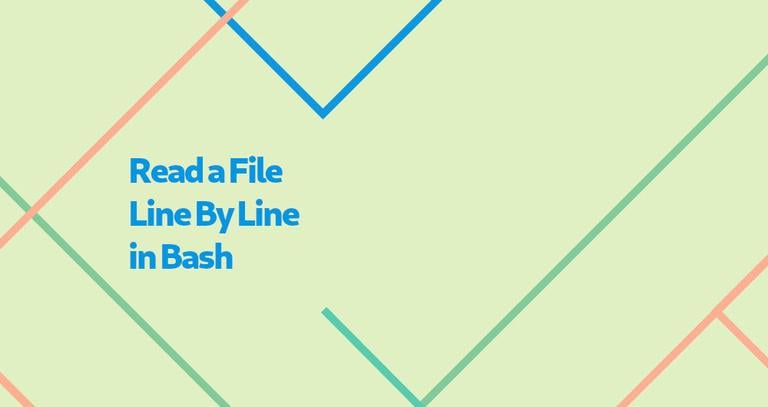 Bash Read File Line By Line