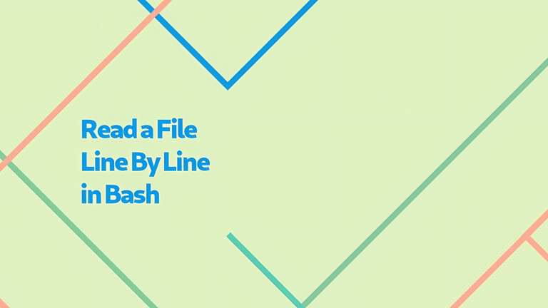 Bash Read File Line By Line