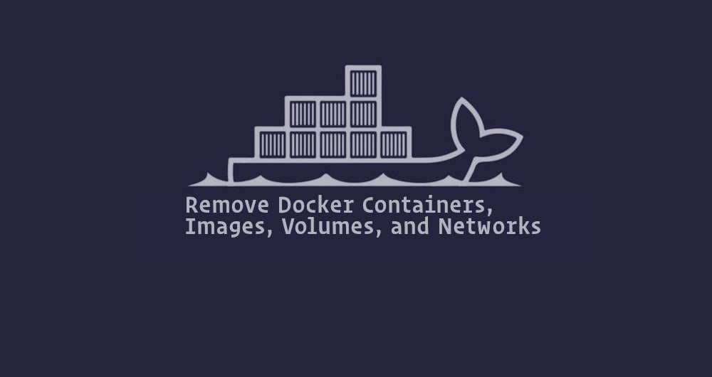 docker remove container quiet