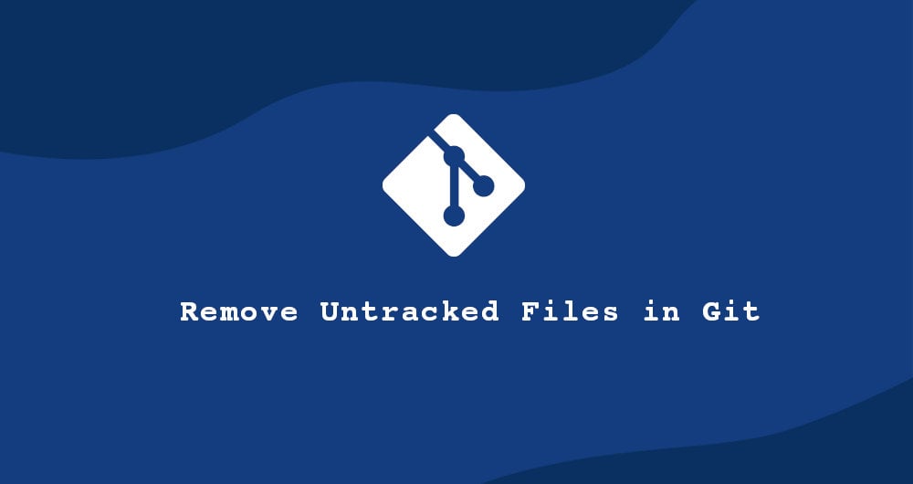 Removable files. Git track