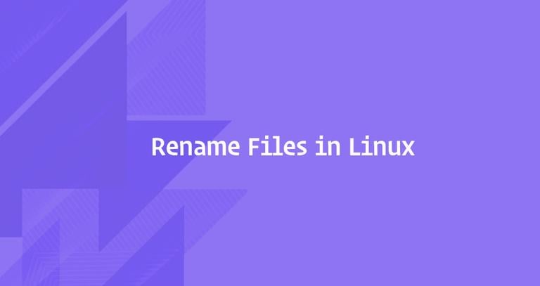 How to Rename Files in Linux