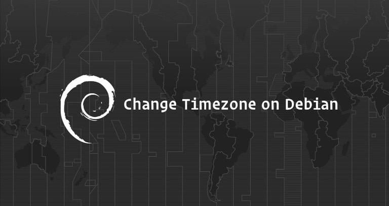 Set or Change Time Zone on Debian
