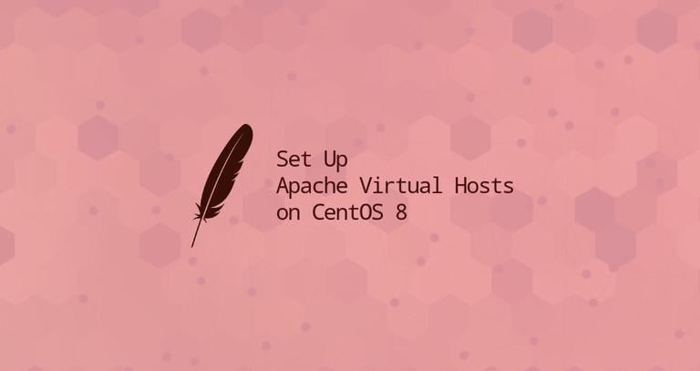 Create Apache Virtual Hosts on CentOS 8