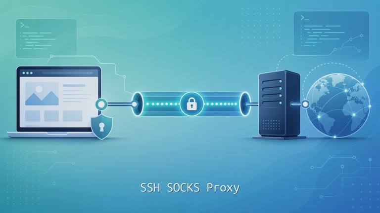 Set up SSH SOCKS Tunnel for Private Browsing