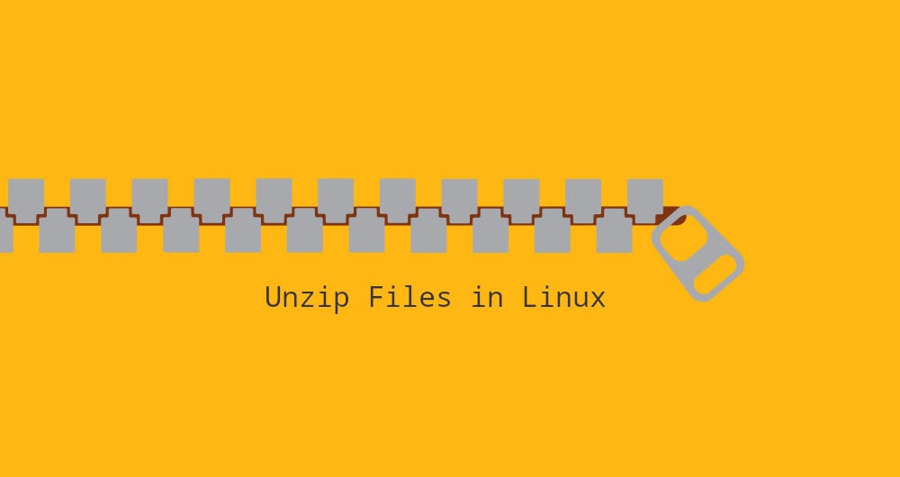 How to Unzip Files in Linux | Linuxize