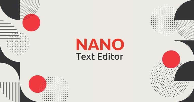 Using Nano Text Editor