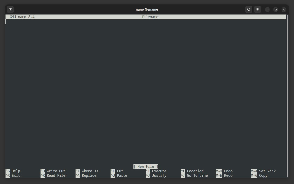 How to Use Nano, the Linux Command Line Text Editor | Linuxize
