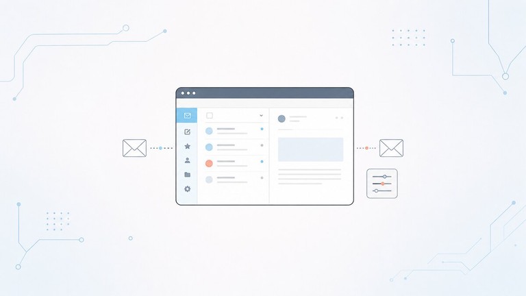Roundcube webmail inbox illustration