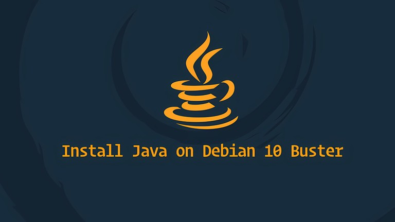 Install Java on Debian 10 Buster