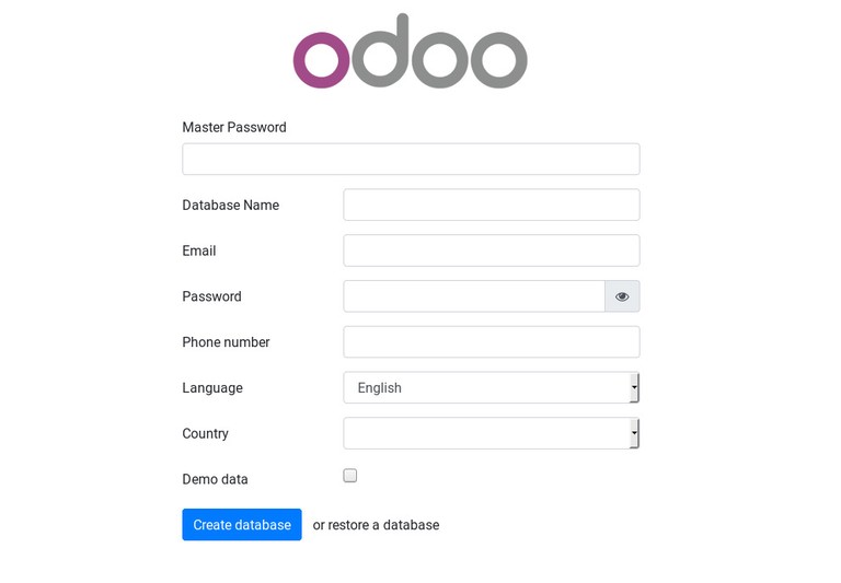 Odoo 12 CentOS