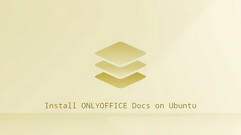 Install ONLYOFFICE Docs on Ubuntu
