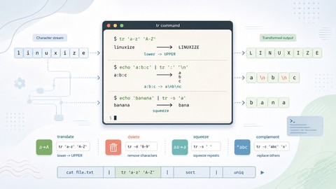 tr Command in Linux: Translate, Delete, and Squeeze Characters | Linuxize