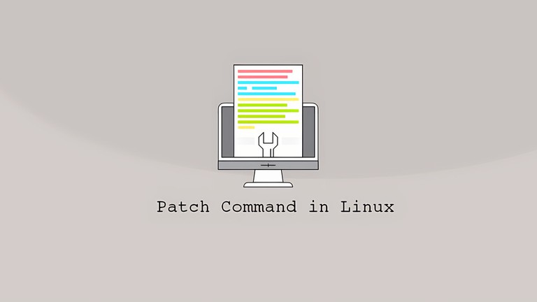 Using the Linux patch command to apply diff patch files
