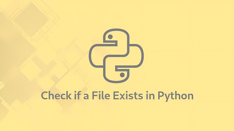 Python Check if File Exists