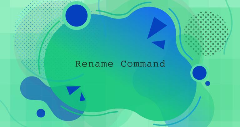 Rename Command in Linux