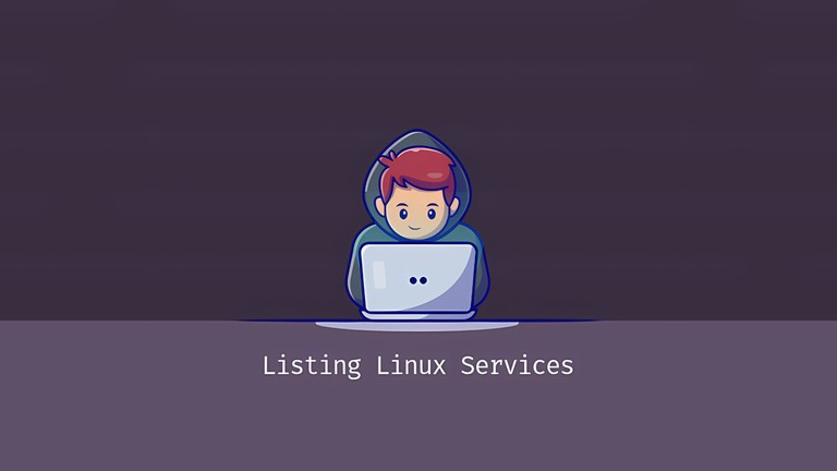 Terminal output of systemctl list-units showing loaded Linux services