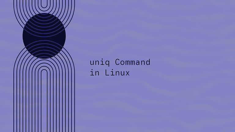 Using the Linux uniq command to remove duplicate lines from a file