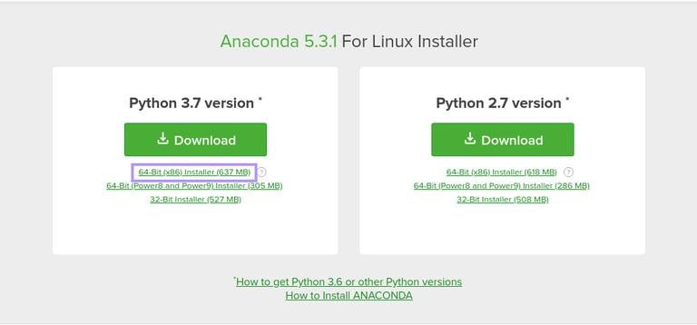 CentOS Download Anaconda