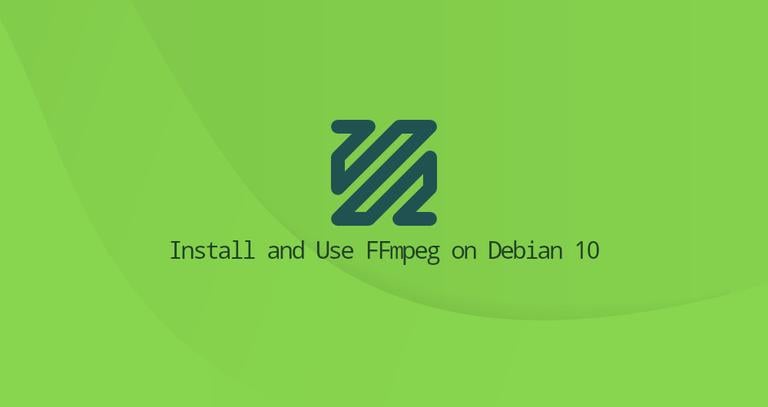 Install FFmpeg on Debian 10