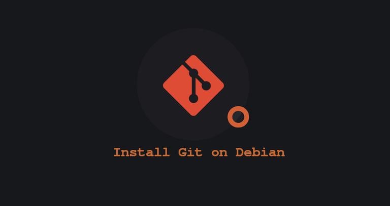 Install Git on Debian